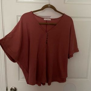 Ces Femme oversized pink mauve top. Fits like medium
